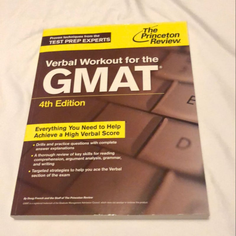 Verbal Workout for the GMAT, 4th Edition