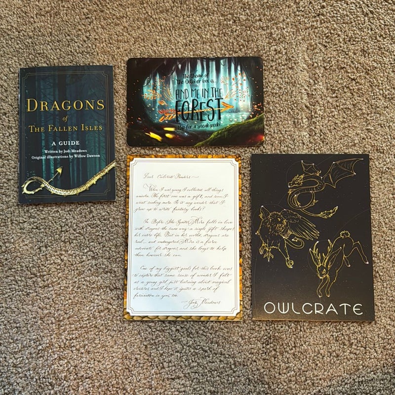 Before She Ignites *SIGNED OWLCRATE*