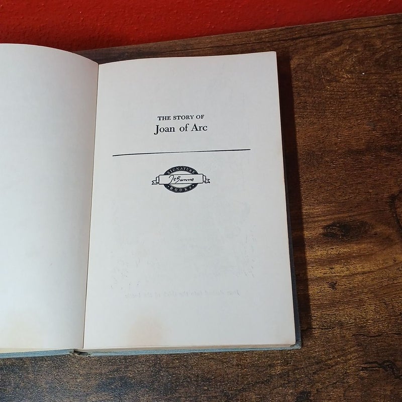 Signature Book THE STORY OF JOAN OF ARC, 1953