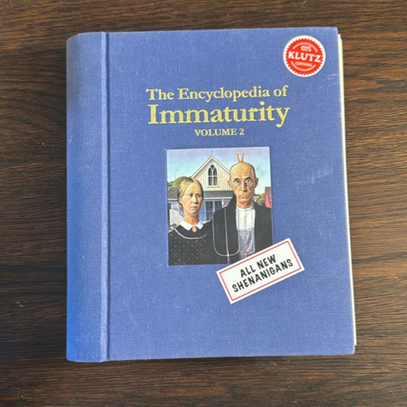 The Encyclopedia of Immaturity V2 by , Hardcover | Pangobooks
