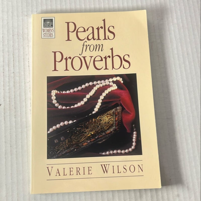 Pearls from Proverbs