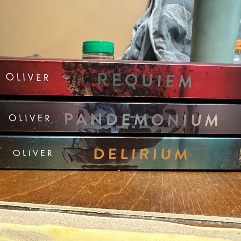 Delirium Series by Lauren Oliver, Paperback Set 1-3