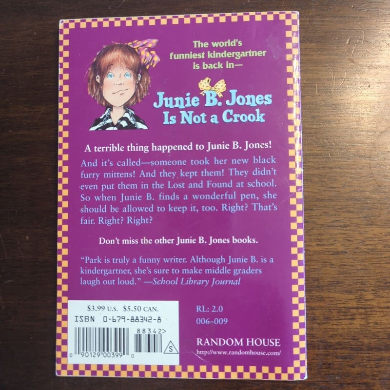 Junie B. Jones #9: Junie B. Jones Is Not a Crook