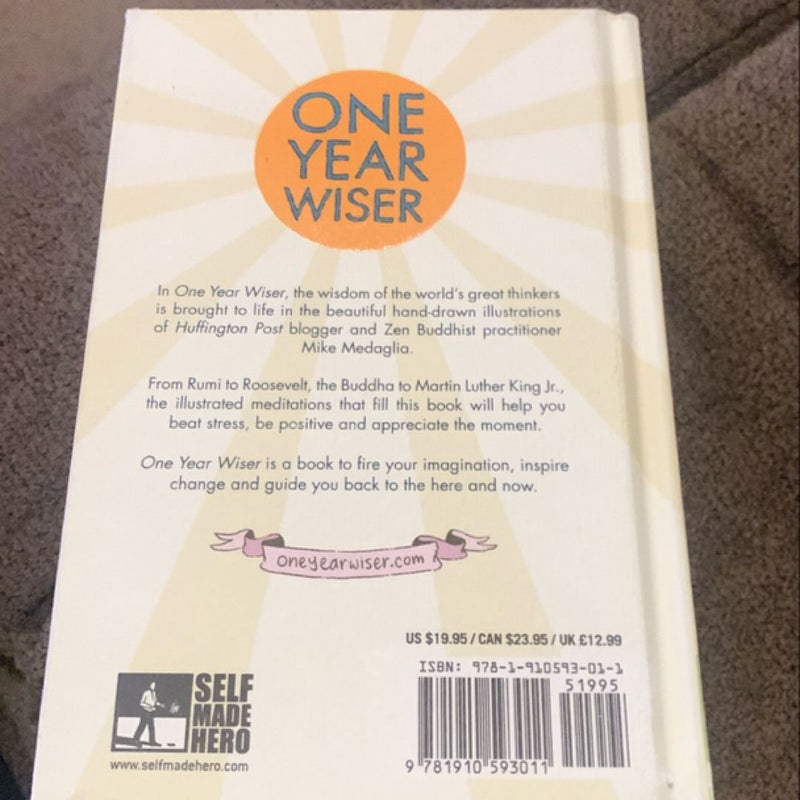 One Year Wiser: 365 Illustrated Meditations