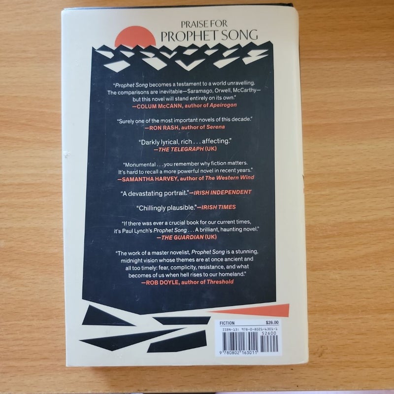 Prophet Song (2023 First Edition)