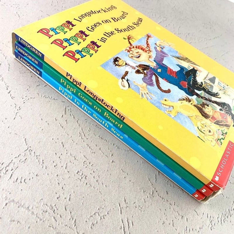 Pippi Longstocking - 3 Book Box Set 