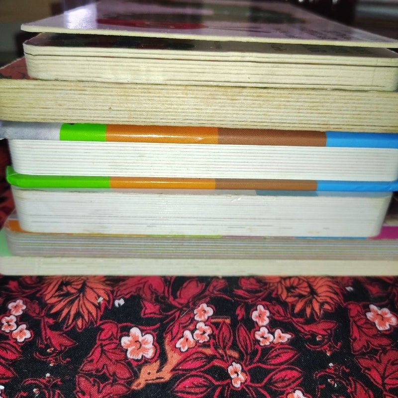 Toddler Board Book Lot of 6: Eric Carle, Thomas, Feeling, First Words & More!