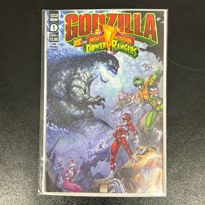 Godzilla VS. Might Morphin Power Rangers #1