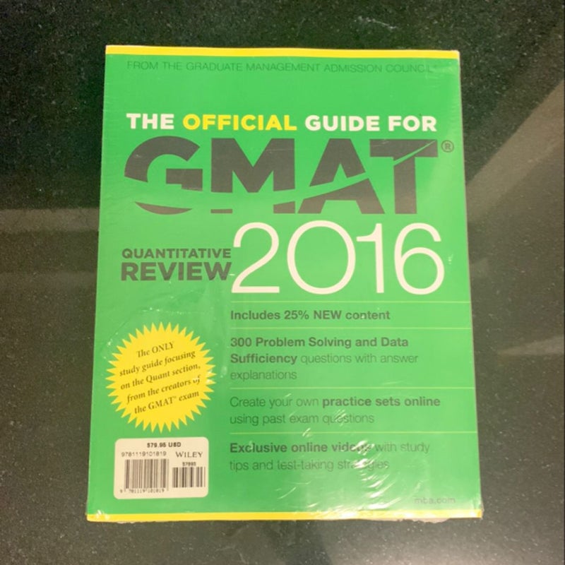 GMAT 2016 Official Guide Bundle