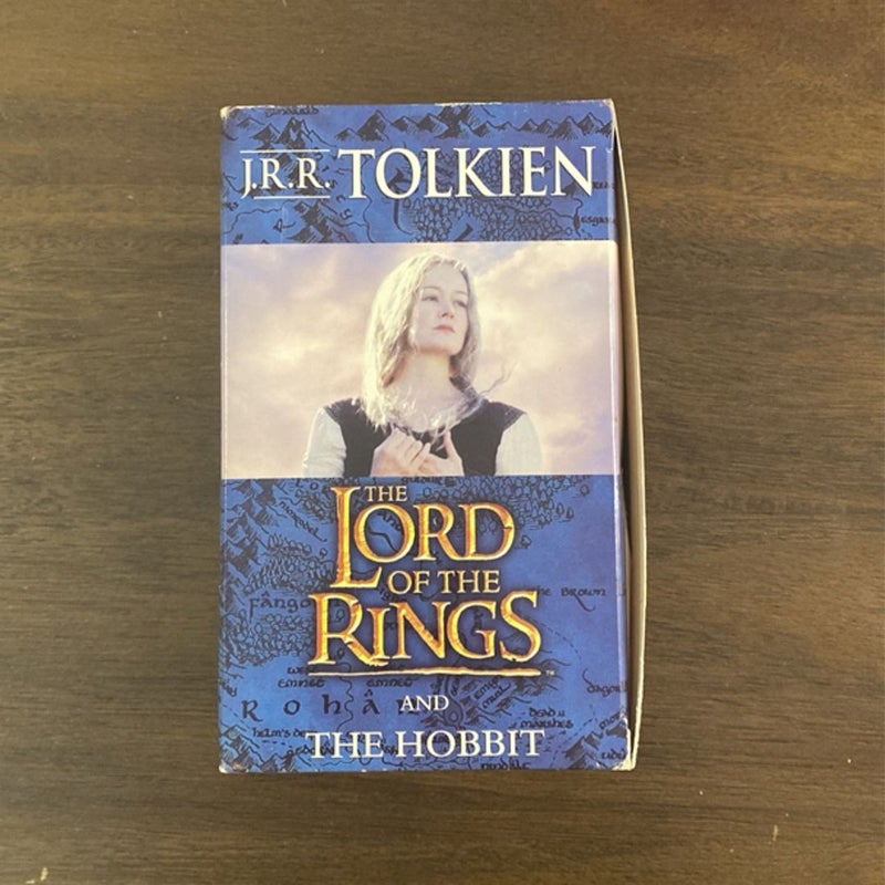 J.R.R. Tolkien Boxed Set (4 paperbacks) 2003 (normal wear)