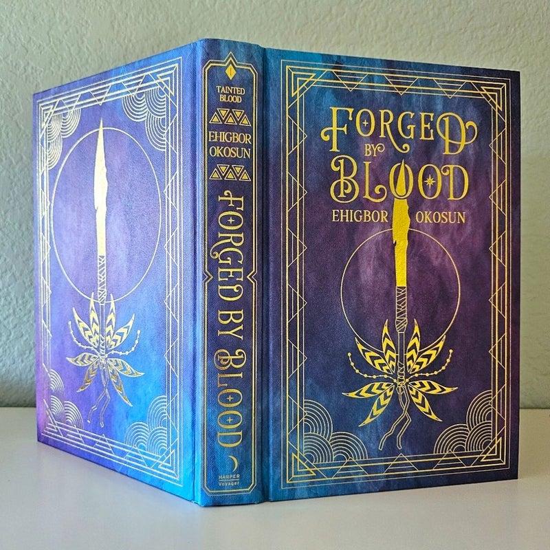 Forged By Blood Digitally Signed by Ehigbor Okosun Fairyloot Exclusive Edition