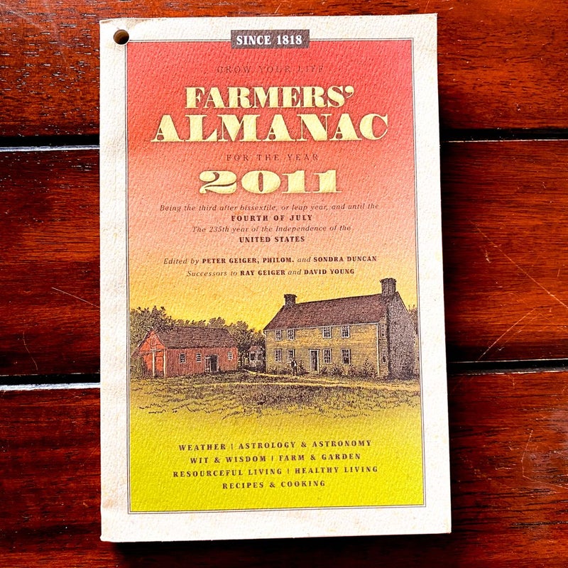 Farmers' Almanac 2011