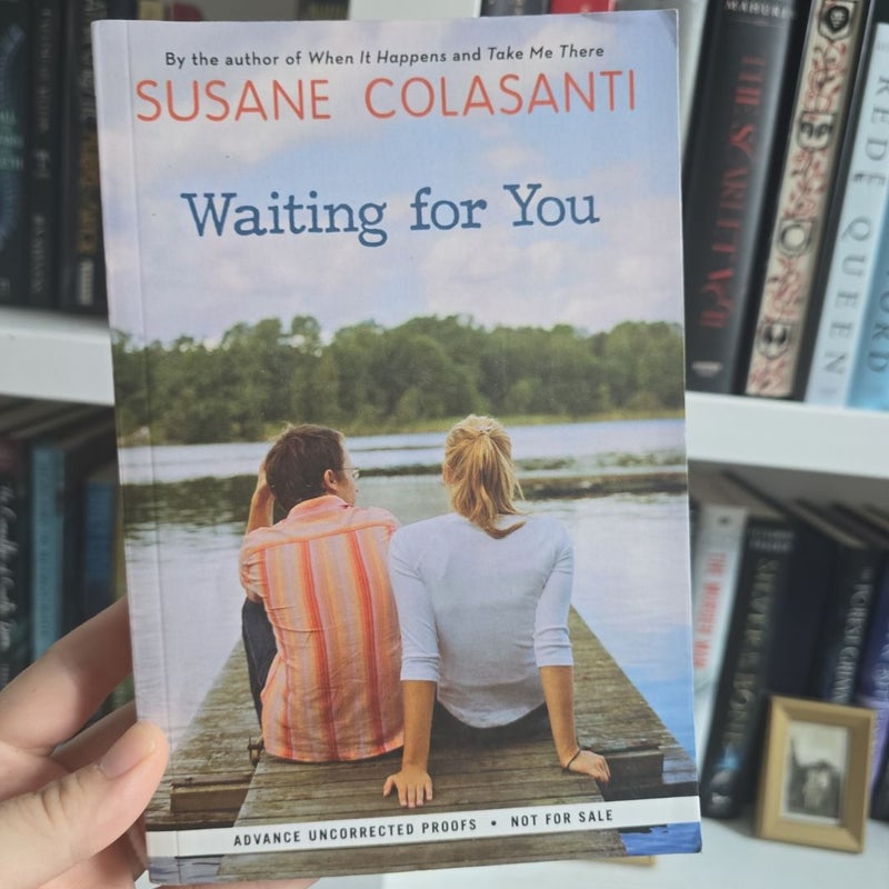 Waiting for You **Advanced Uncorrected Proof**