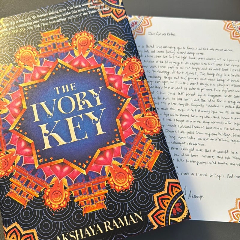 The Ivory Key | Owlcrate Edition | Signed by Author