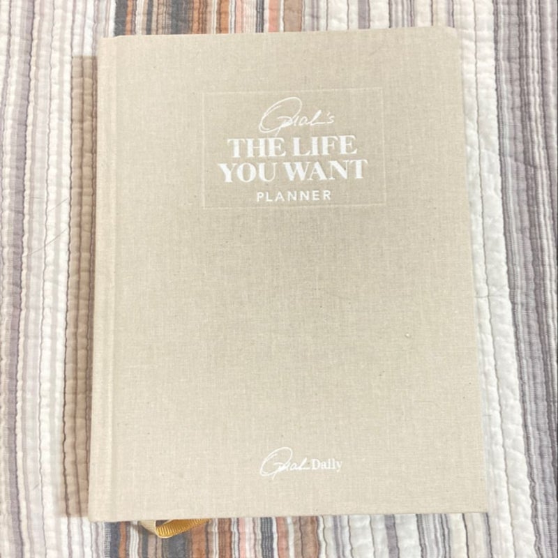 Oprah Daily the Life You Want Planner