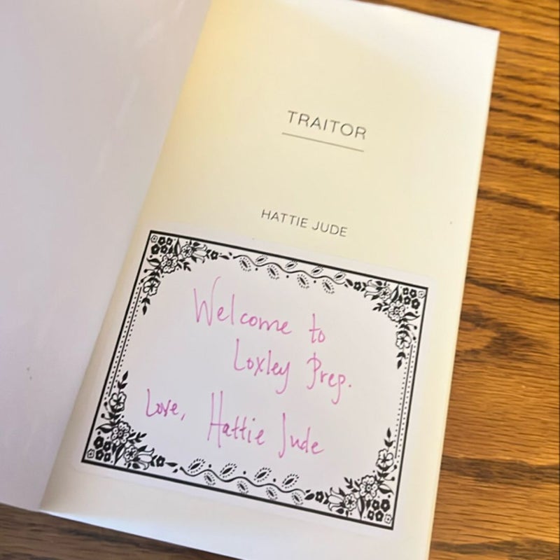 Traitor: a Why Choose Academy Romance