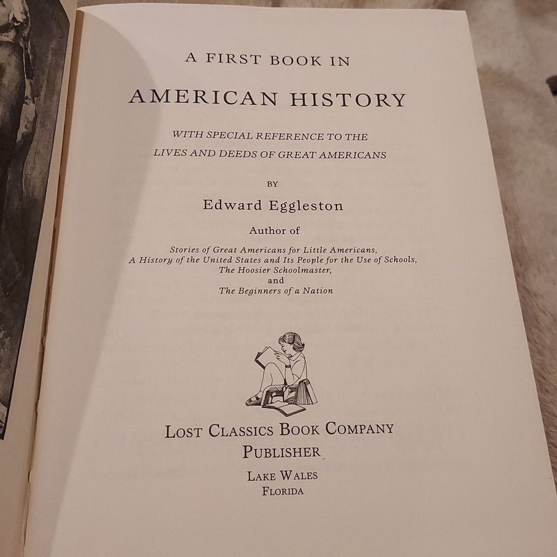 A First Book In American History