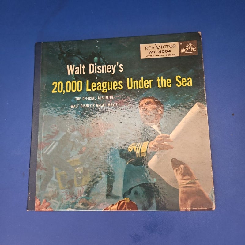 Walt Disney's 20,000 Leagues Under The Sea (Book & Record)