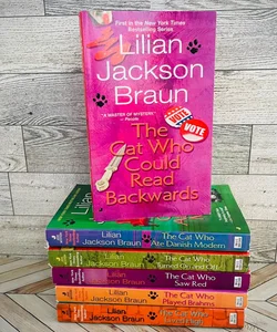 The Cat Who…… Series Bundle, Set of 6 (Books 1-5,11)
