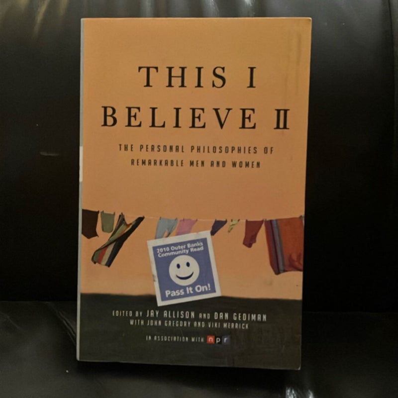 This I Believe II