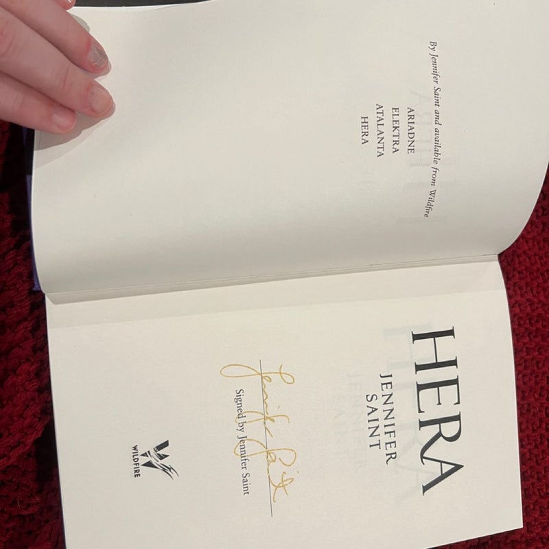 Hera - Waterstone’s Signed Edition