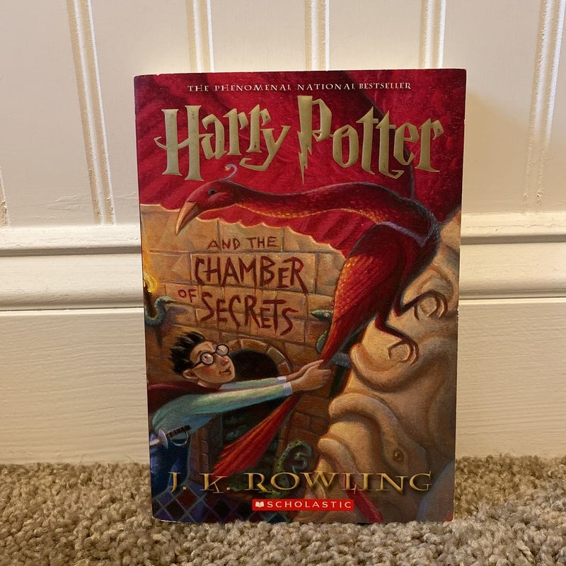Harry Potter Scholastic Paperback Books Years 2 & 3 J.K. Rowling