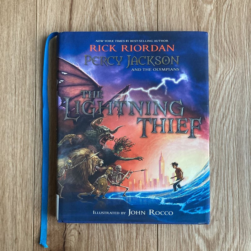 Percy Jackson and the Olympians The Lightning Thief Illustrated Edition  (Percy Jackson & the Olympians)