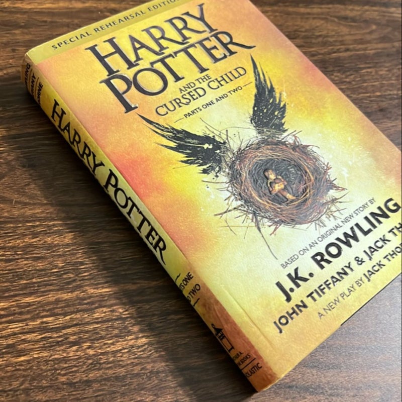 Harry Potter and the Cursed Child Parts One and Two (Special Rehearsal Edition Script)