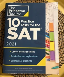 10 Practice Tests for the SAT 2021