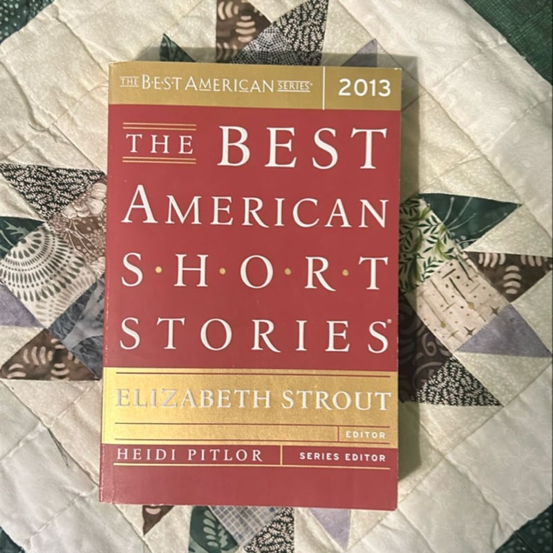 The Best American Short Stories 2013