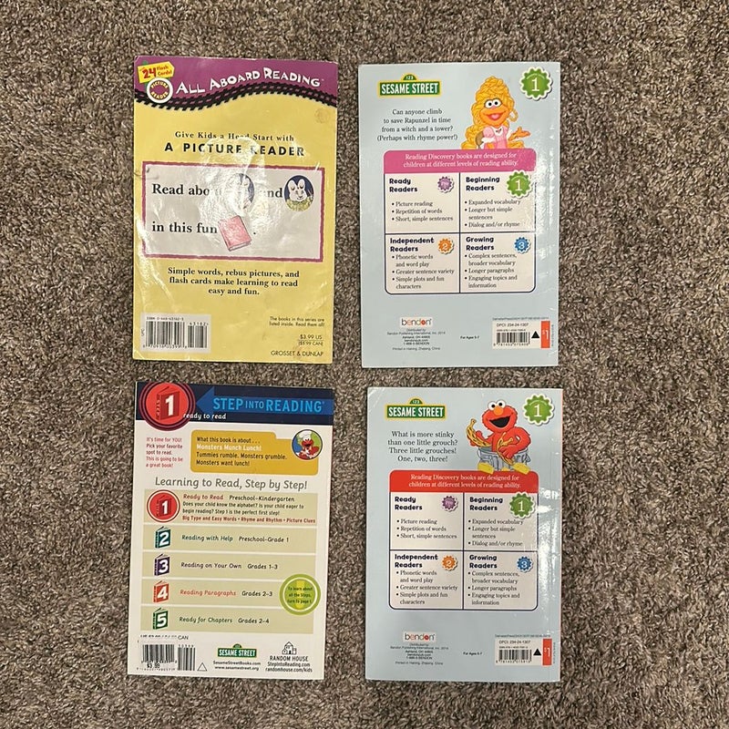 Early Reader Level 1 - 4 Book Bundle