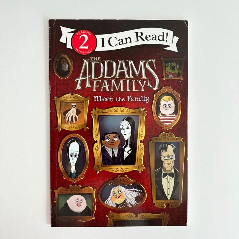 The Addams Family: Meet the Family book, I Can Read!, Reader