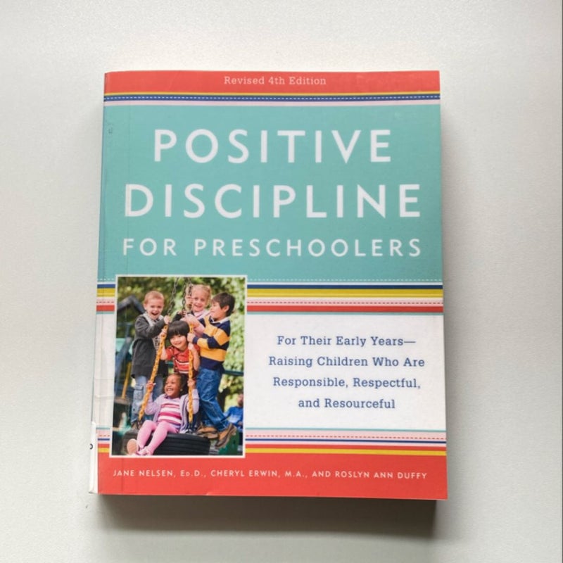 Positive Discipline for Preschoolers, Revised 4th Edition