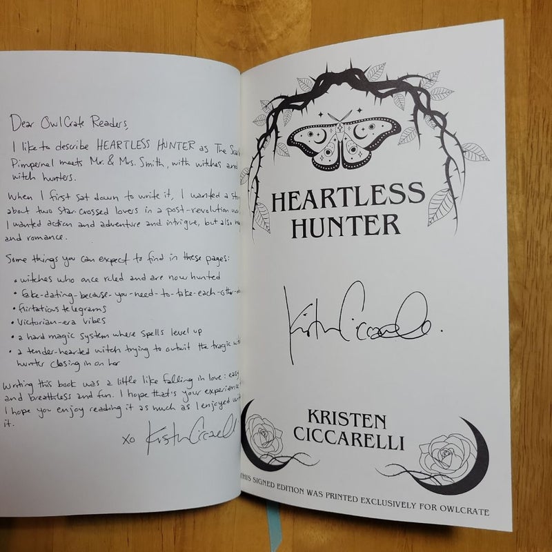 Heartless Hunter (SIGNED)