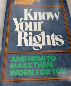 Reader Digest Kniw Your Rights