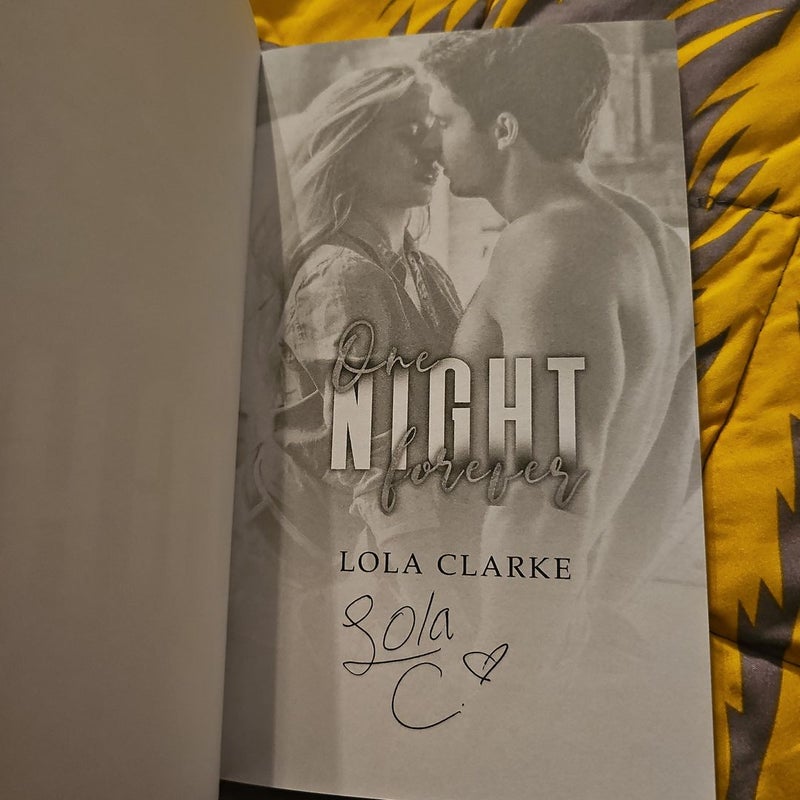 *Signed* One Night Stand Trilogy