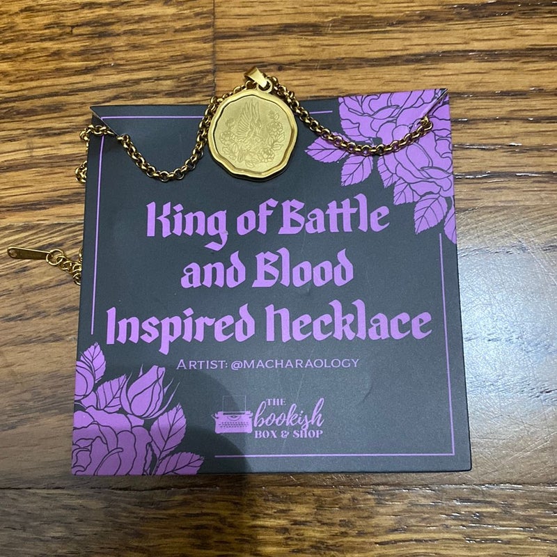 Sparrow Necklace inspired by King of Battle and Blood - Scarlett St. Clair