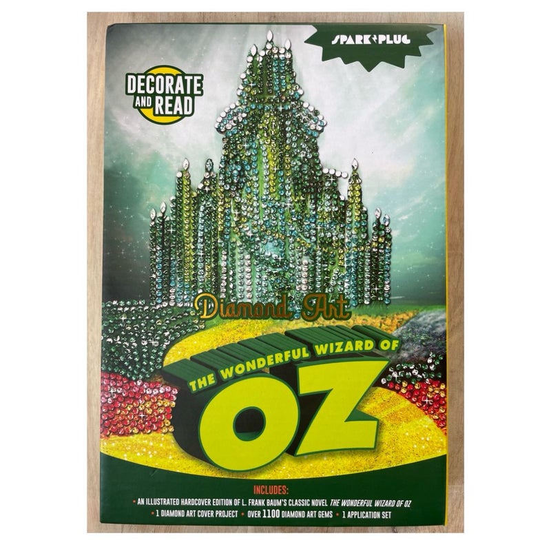 The Wonderful Wizard of Oz Hardcover Book & Diamond Art Kit