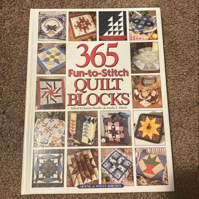 365 Fun-to-Stitch Quilt Blocks