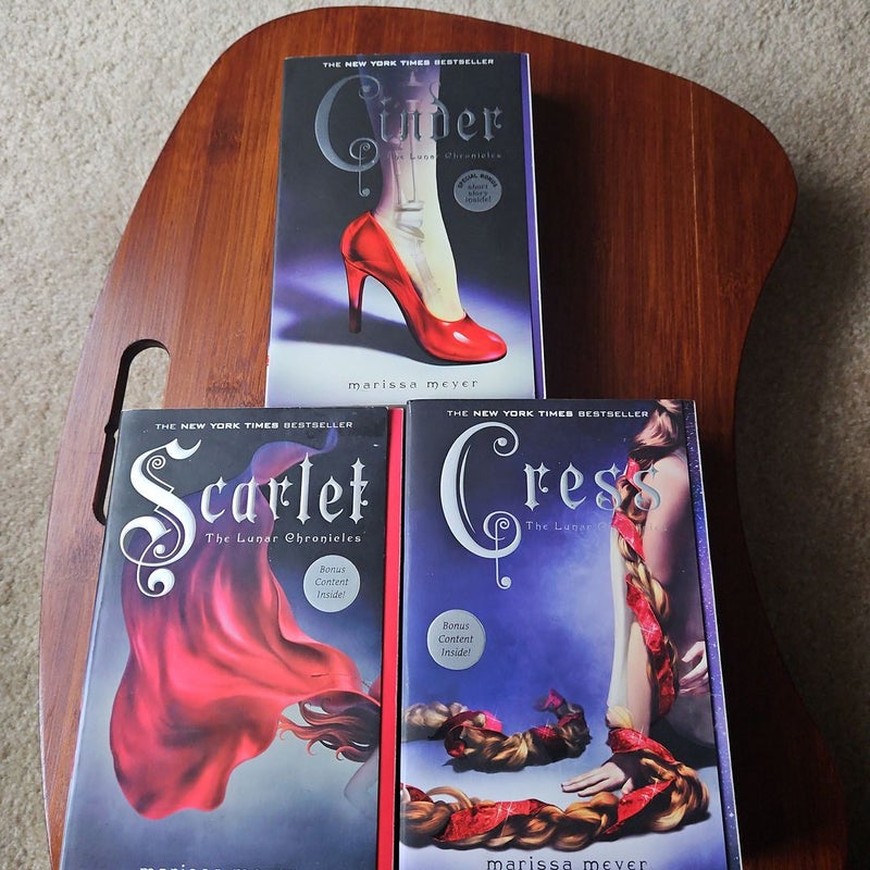 Cinder, Scarlet, and Cress Bundle