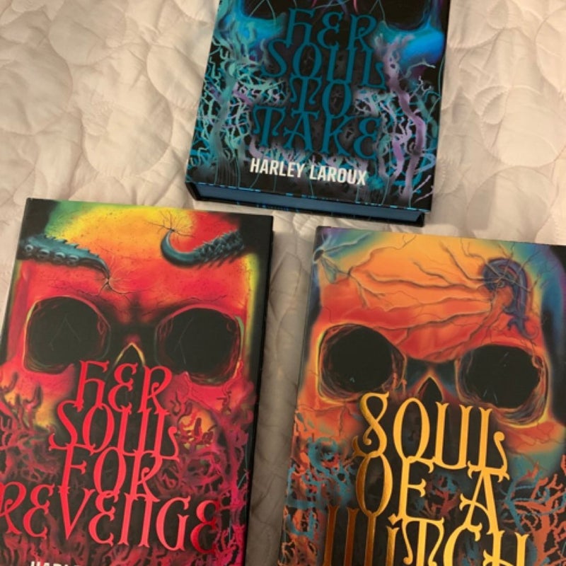 Souls Trilogy by Harley Laroux - Signed Fabled Edition