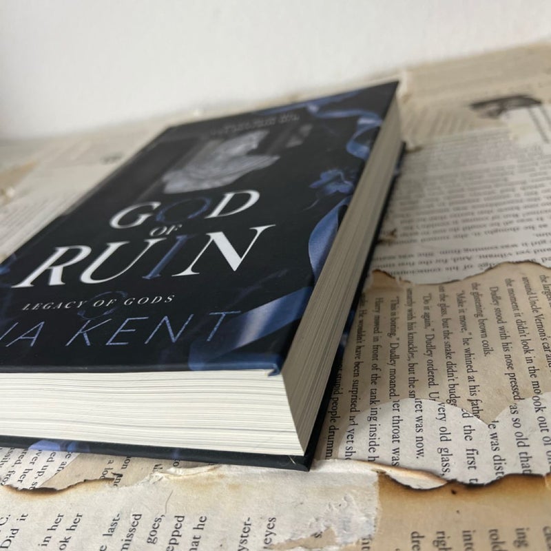 God of Ruin by Rina Kent Original indie oop discreet special edition signed