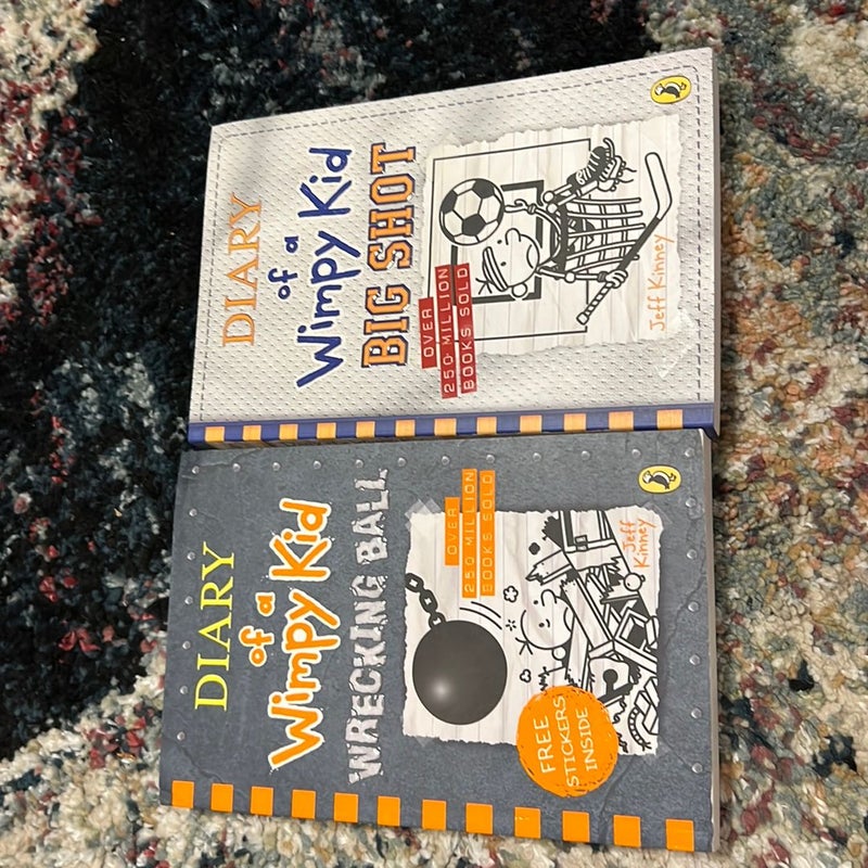 Diary of a Wimpy Kid Box of Books 1-2Revised