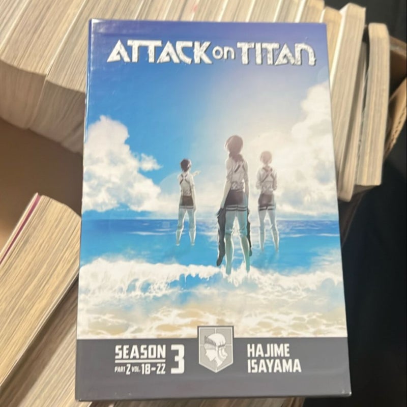 Attack on Titan Season 3 Part 2 Manga Box Set