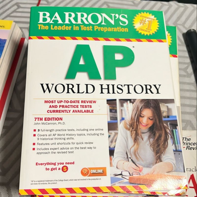 Barron's AP World History, 7th Edition