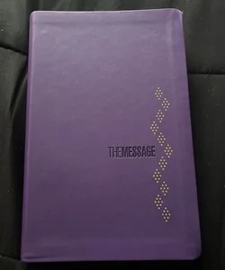 The Message Deluxe Gift Bible (Leather-Look, Amethyst Gem): The Bible in Contemporary Language
