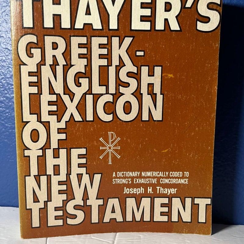 Greek English Lexicon of the New Testament