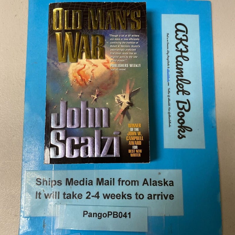 Old Man's War by John Scalzi, Paperback