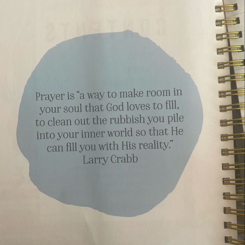 Coffee and Bible Time Prayer Journal