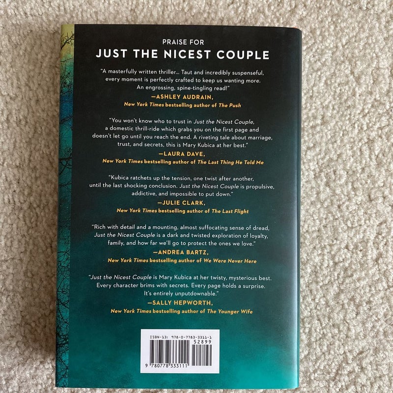 Just The Nicest Couple by Mary Kubica @harlequinbooks #booktwitter  #bookreview